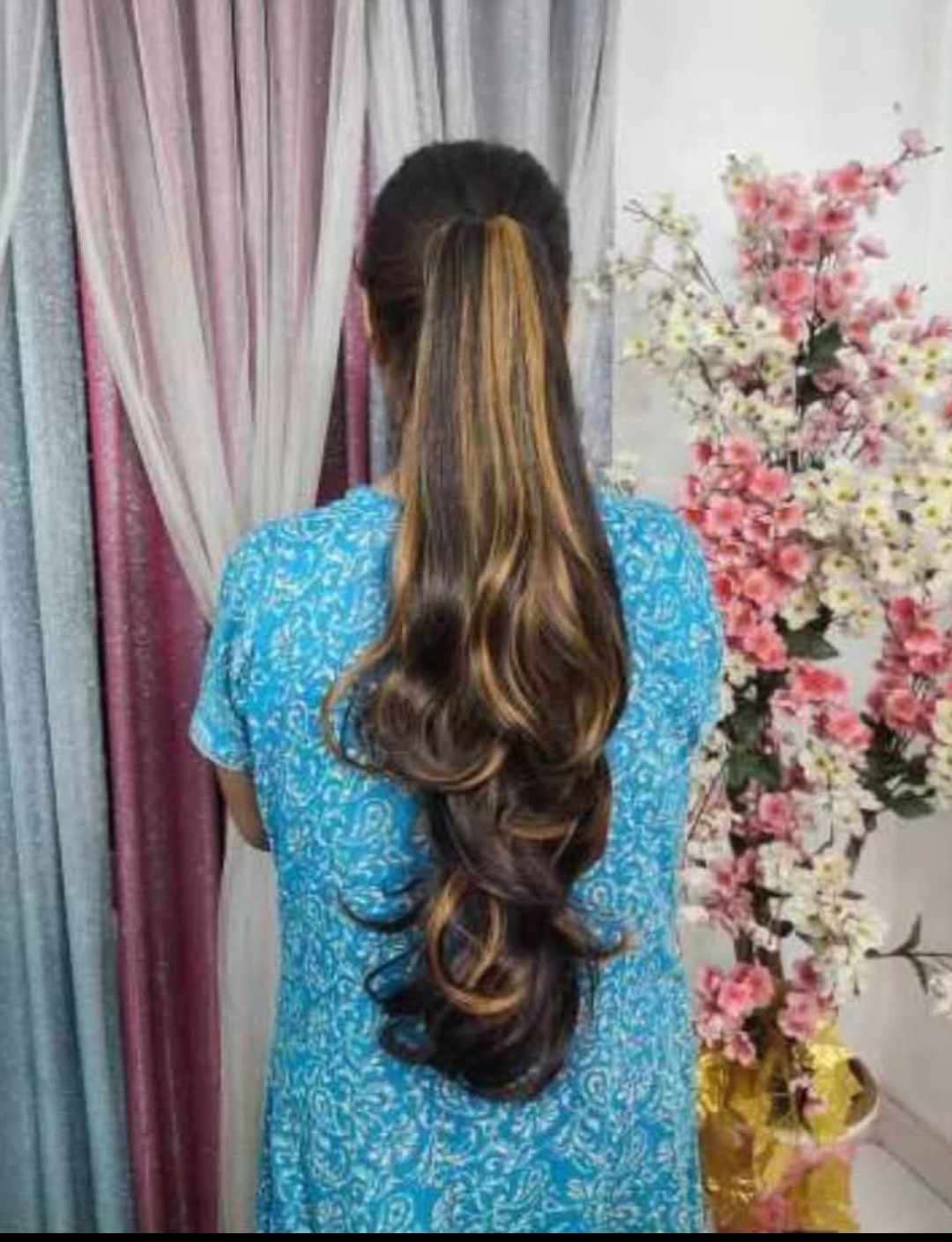 কাঁকড়া হেয়ার হাইলাইট কার্লি